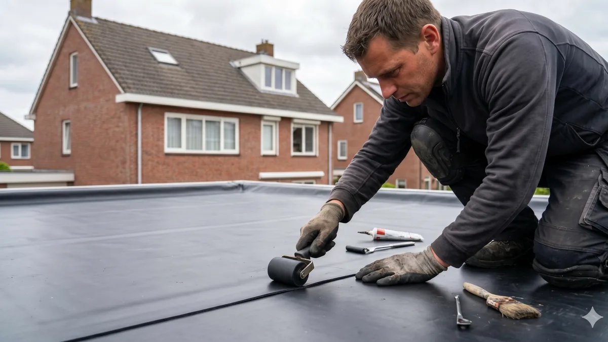 EPDM vs bitumen: wat is beter voor uw plat dak?